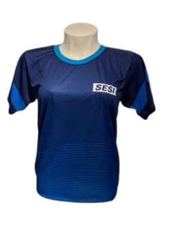 Camisa Dry Gola Azul XGG e GG