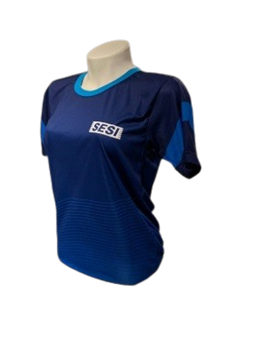 Camisa Dry Gola Azul XGG e GG